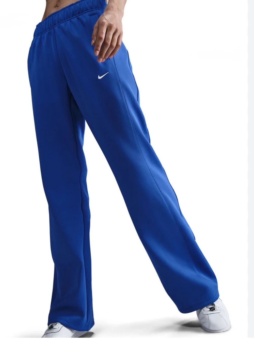 Nike Windrunner Mid Rise Slim Fit Full Length Track Pant Women’s XXL Blue